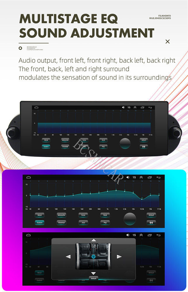 For VW Beetle 2006-2010 Bluetooth Radio Car Stereo Touch Screen GPS WiFi 6.8in