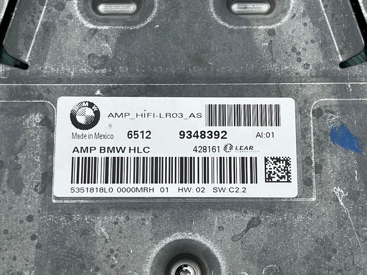 2015-2017 BMW X3 Amplifier Tested