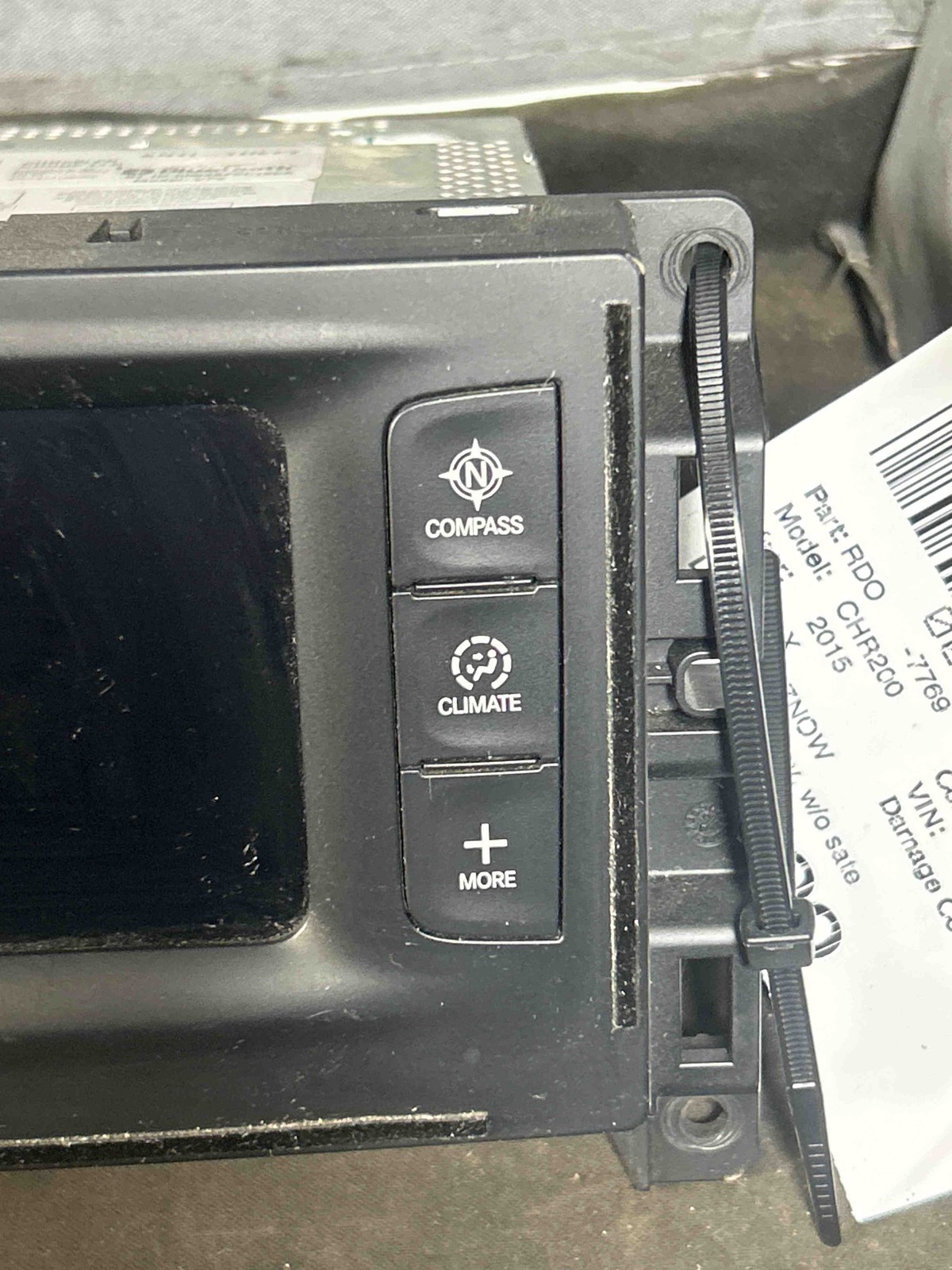 Fits 2015 Chrysler 200 Radio Receiver & Display OEM:68226694AF