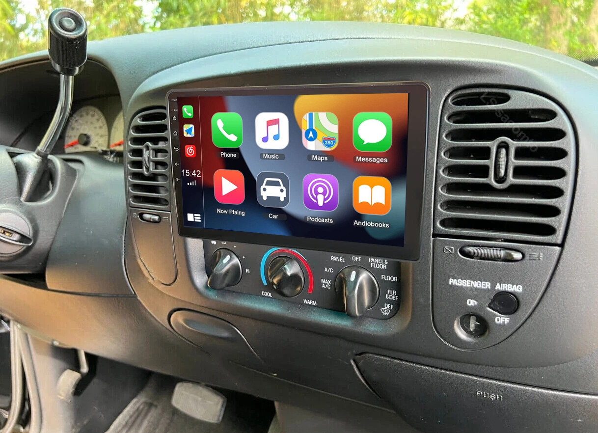 10.1″Android 15 Carplay Car Stereo Radio GPS NAVI 4+64GB For 1997-2004 Ford F150