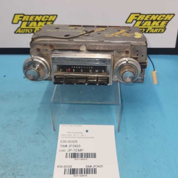 UNTESTED A/M RADIO “7294743” Fits 1966 OLDSMOBILE DYNAMIC 1144916