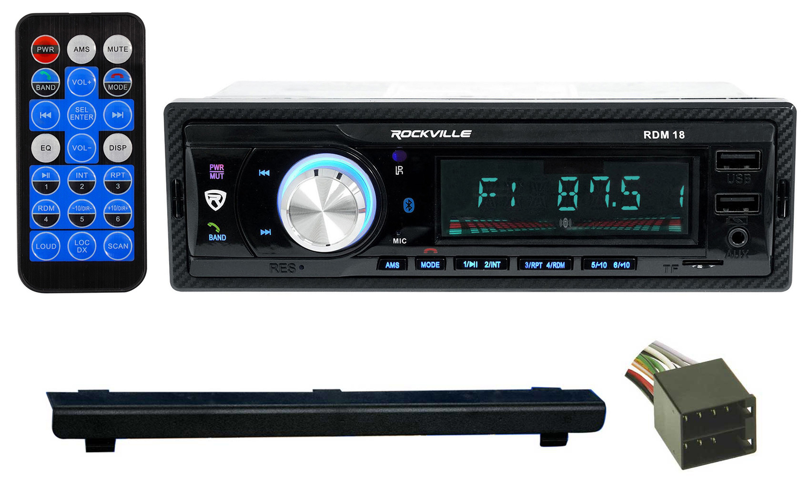 Digital Media Bluetooth AM/FM/MP3 USB/SD Receiver For 03-04 Land Rover Discovery