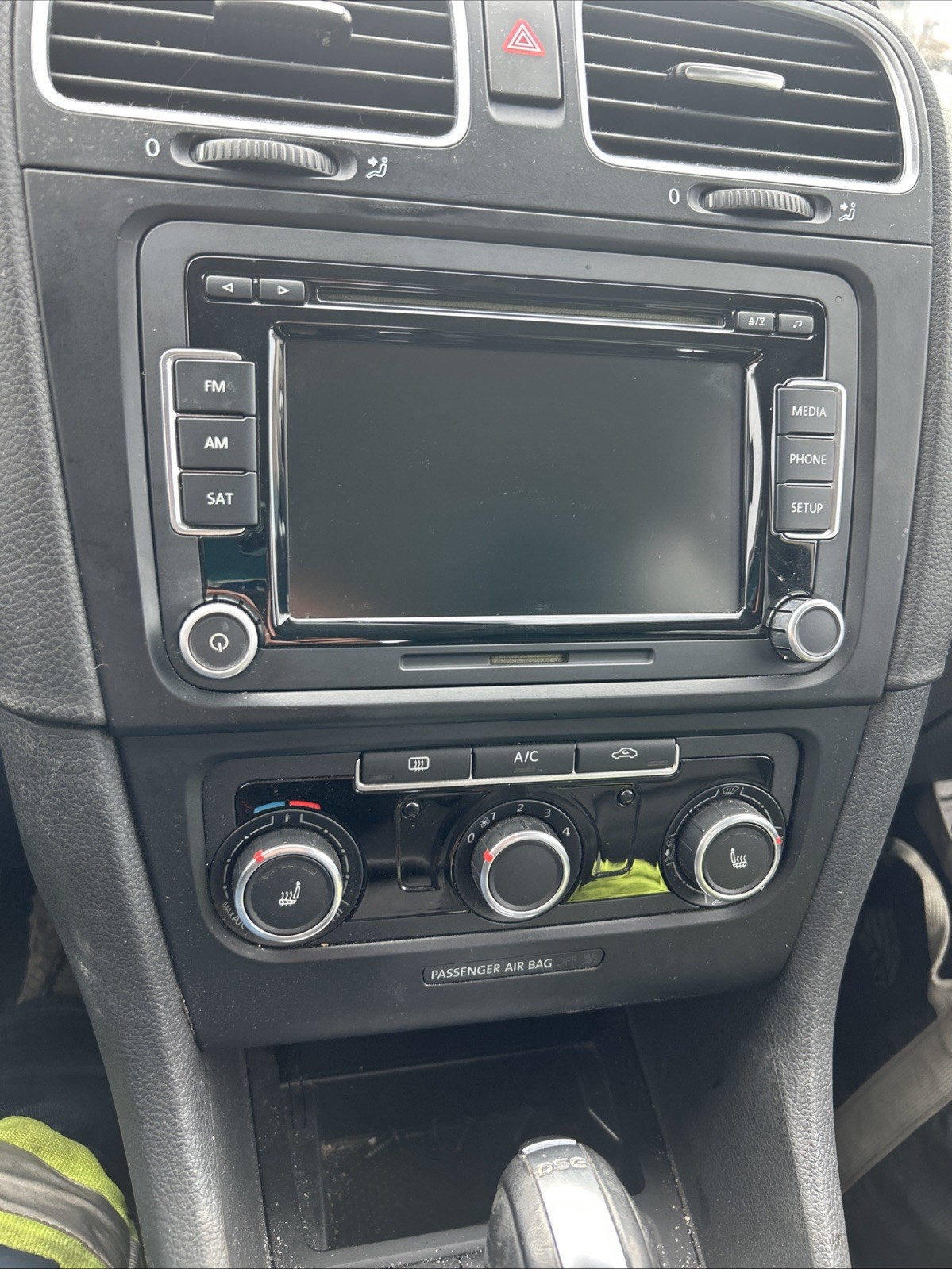 Tested !! GENUINE VW MK6 GOLF JETTA 14 13 12 11 GTI 2009 -2014 RADIO HEAD UNIT