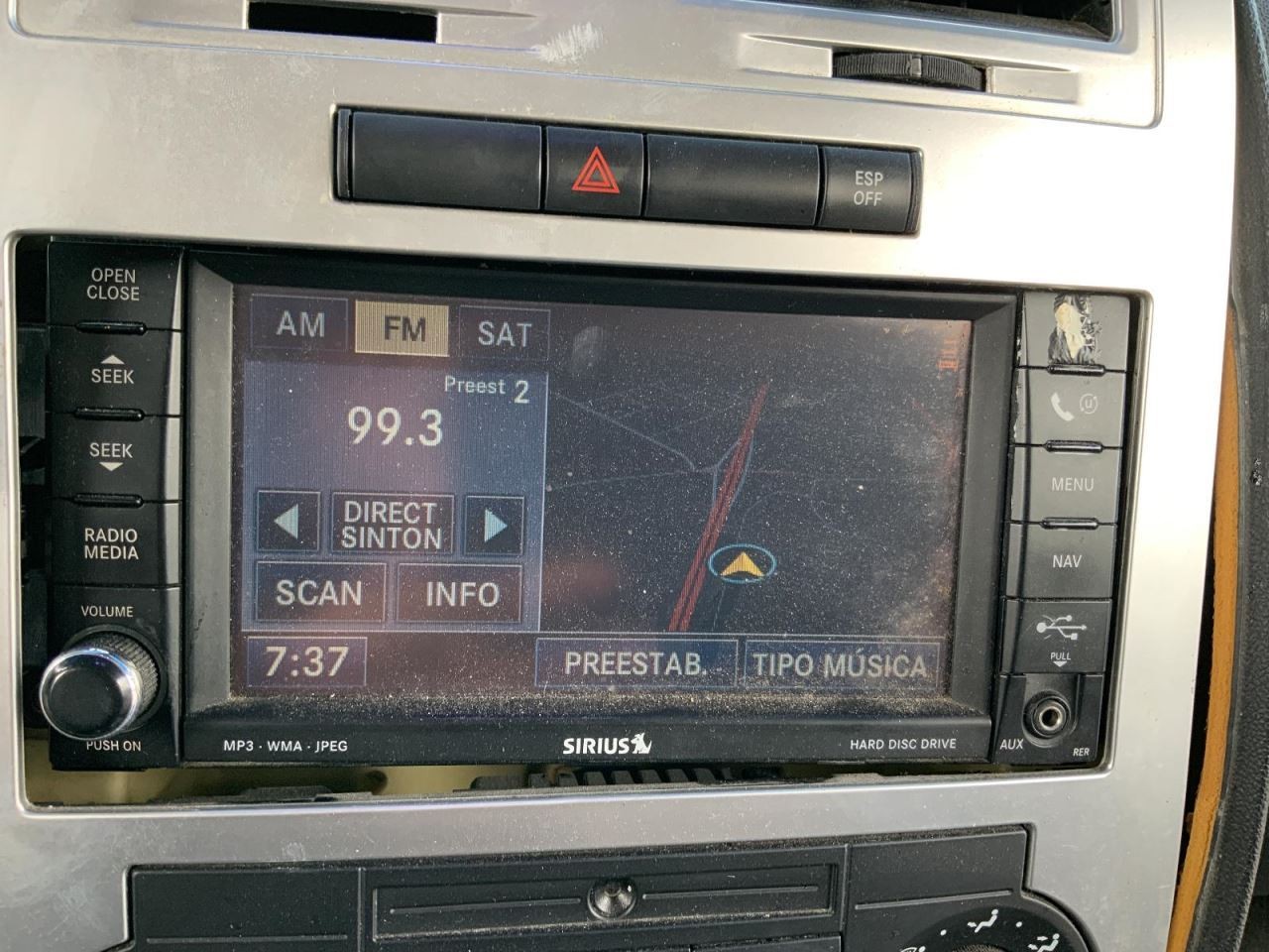 OEM Factory Radio RECEIVER – Display And Radio DVD Option 08-10 300 13696