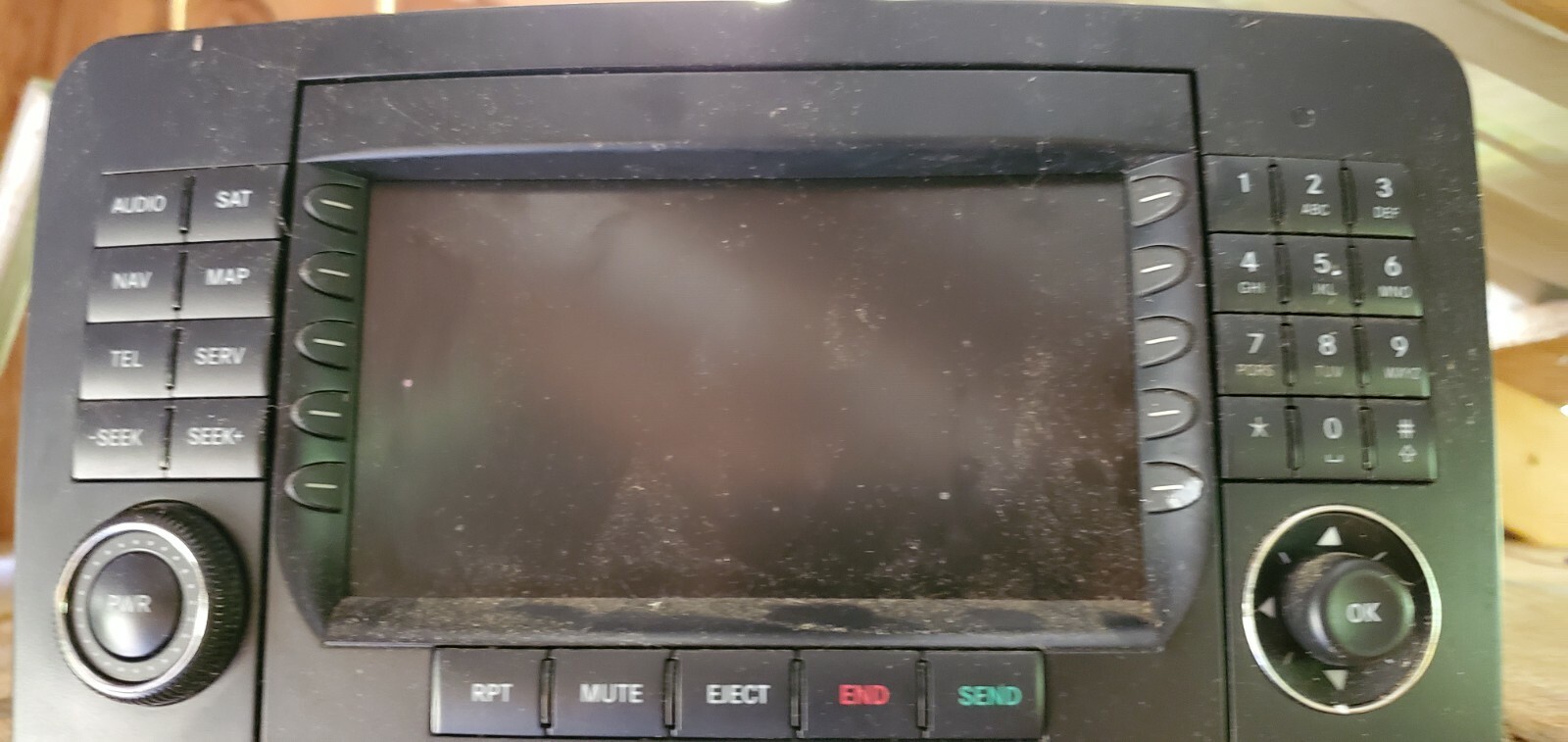 Rk4541 mercedes stereo head unit unknown condition