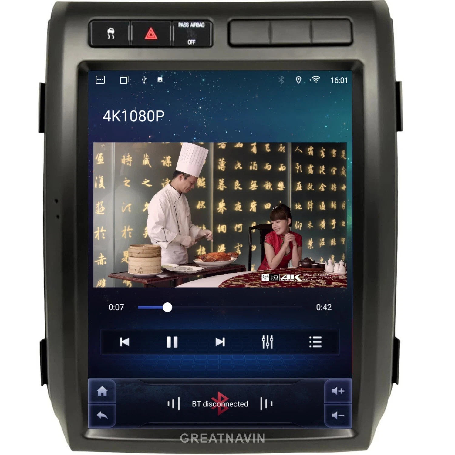 For Ford F150 2009-2012 Super Duty 12.1” Car Stereo Radio 64G Carplay Tesla WIFI