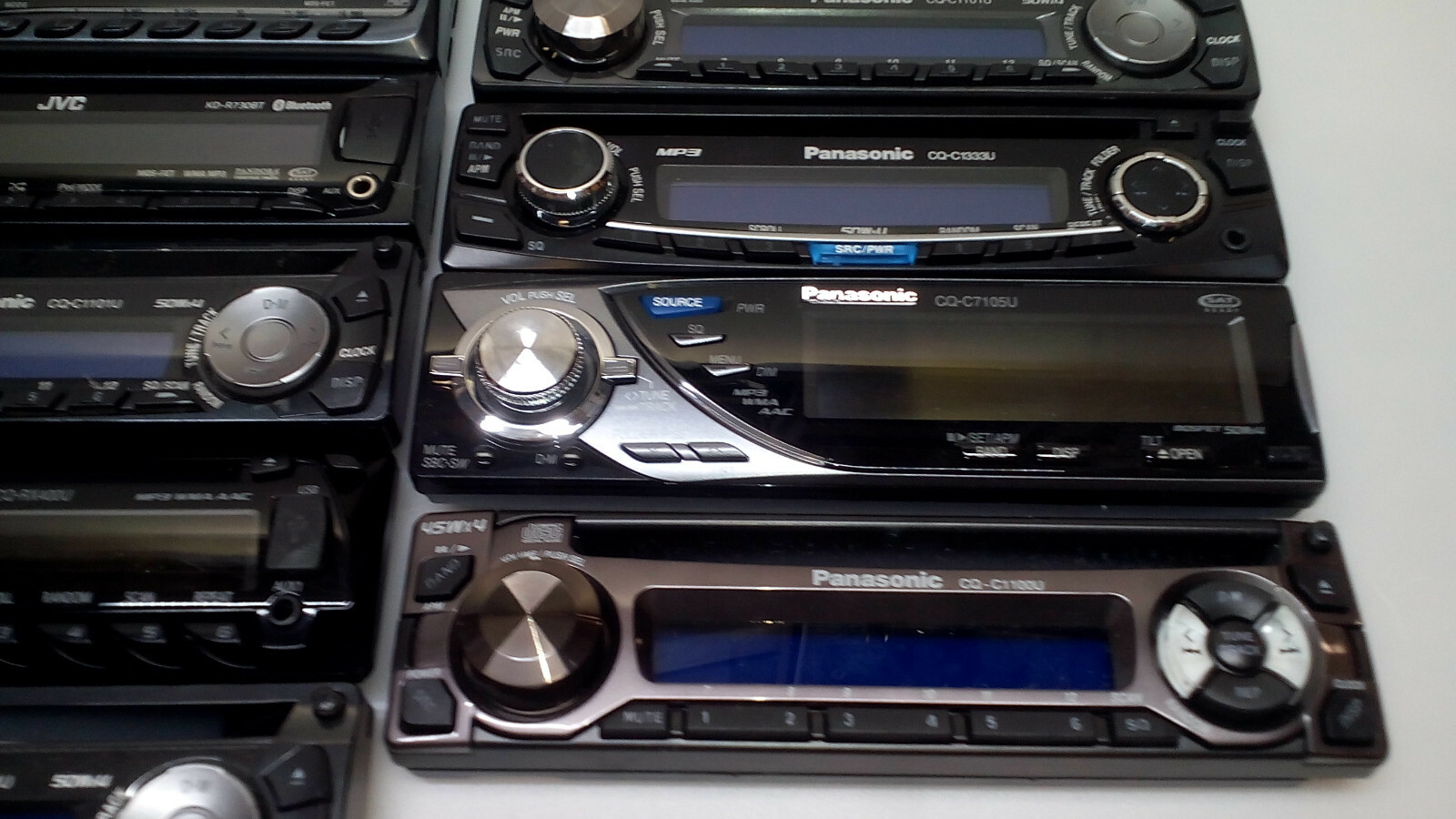 Panasonic JVC Car Radio Face Front Panel (QTY 14) Free Shipping