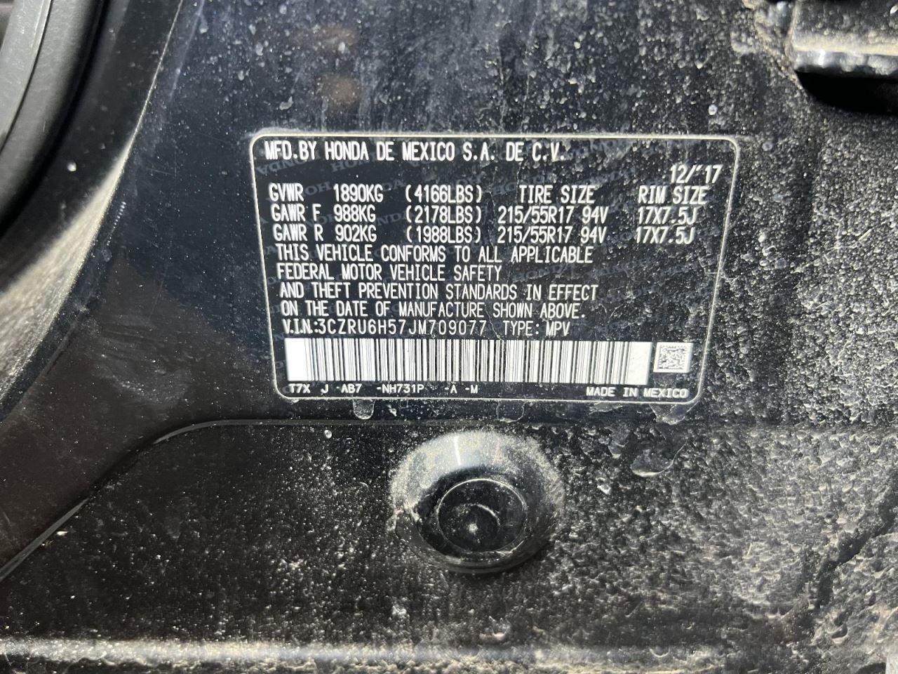 Audio Equipment Radio US Market Display And Receiver EX Fits 18 HR-V 237217