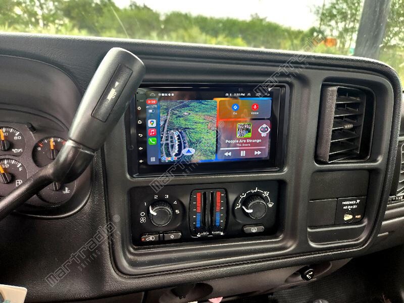 For GMC Chevrolet 2003-2006 Apple Carplay SWC Radio Android 13 GPS Stereo