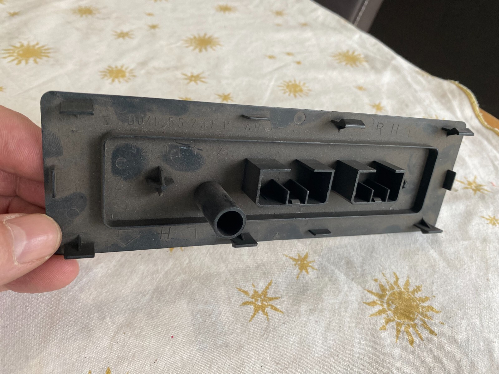 1970,s ? RADIO DELETE PLATE make unknown?
