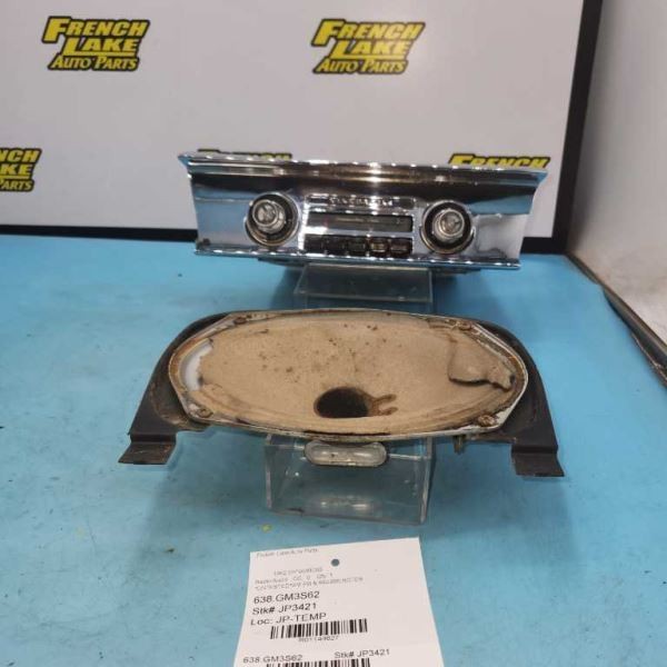 CORE A/M RADIO UNTESTED FITS 1962 DYNAMIC 1144627