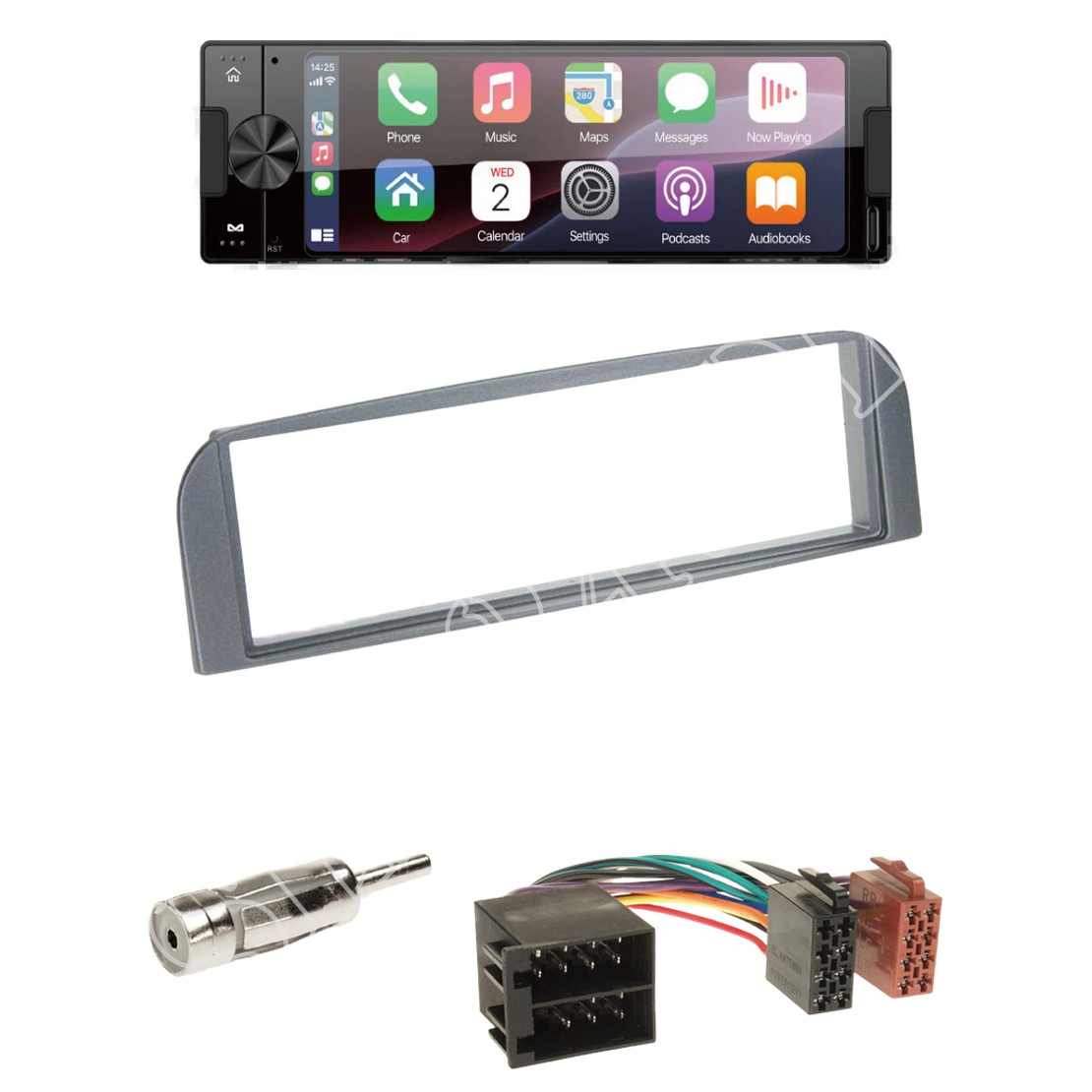 Ampire CPR60 Radio Smartphone DAB + with installation Kit for Alfa 147 (Type 937)