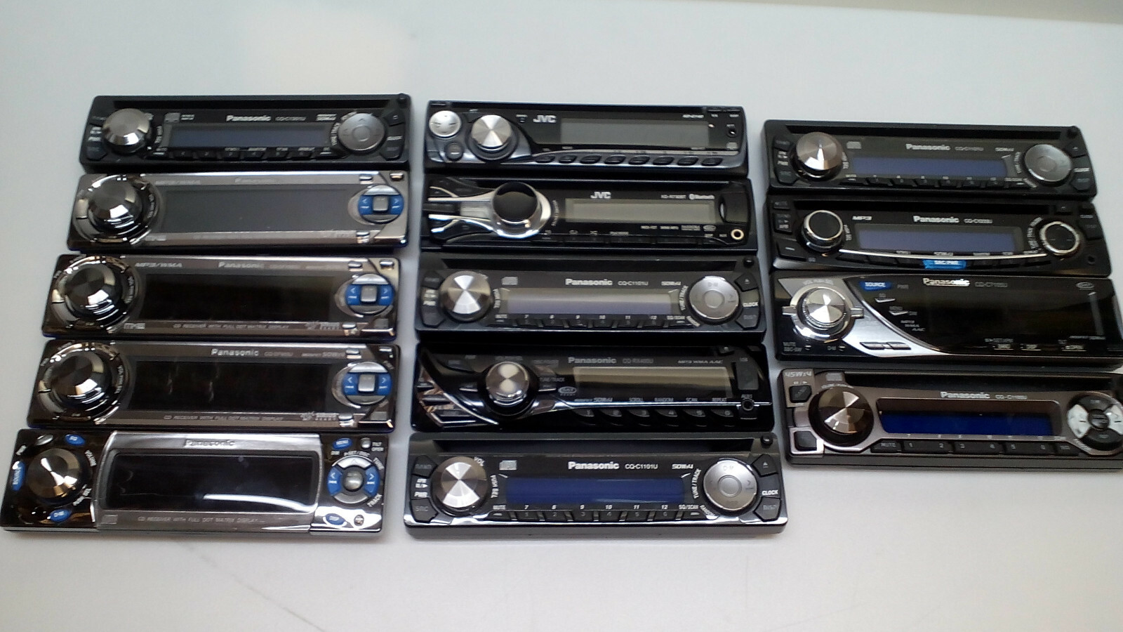 Panasonic JVC Car Radio Face Front Panel (QTY 14) Free Shipping
