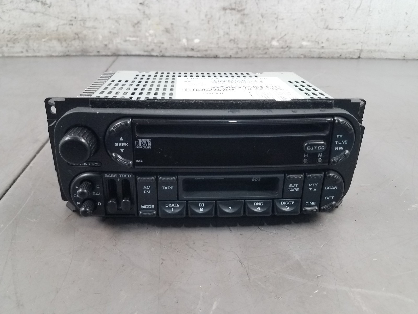 2002 Dodge Dakota R/T AM FM CD Radio #8751 L1