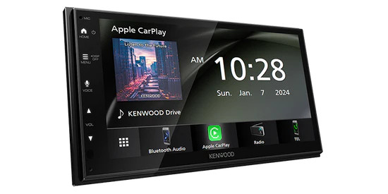 Kenwood DMX6523DABS – 6.8” Screen Wireless CarPlay Android Auto & Mirroring DAB