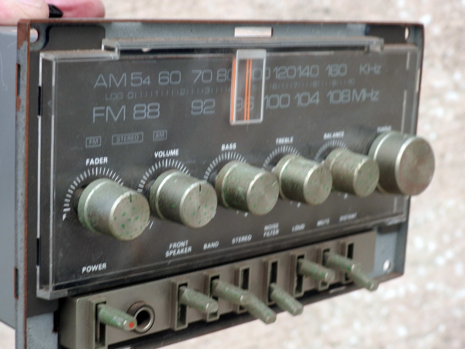 MOTOROLA Car Radio for Unknown Make, Model or Year of Car Part No. 54P40514D44