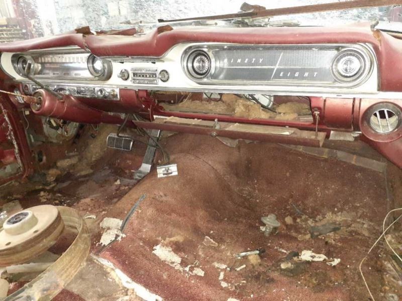 AM Radio Untested Fits 1960 OLDSMOBILE 98 878284