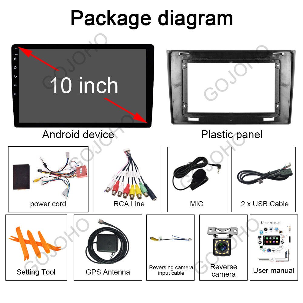 Car Stereo For 2007-2015 Mazda CX-9 Apple CarPlay Radio Android 13 GPS Navi WIFI