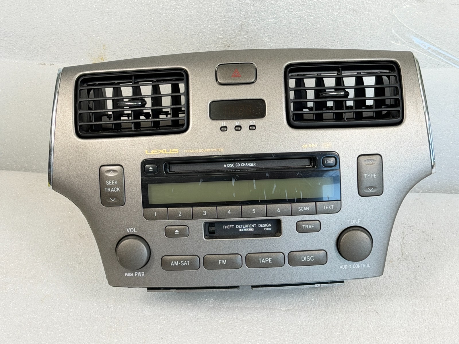 2002-2006 Lexus ES300,ES330 Radio CD Cassette Player AM FM OEM