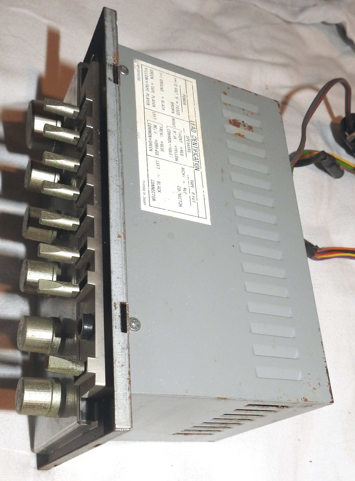 MOTOROLA Car Radio for Unknown Make, Model or Year of Car Part No. 54P40514D44