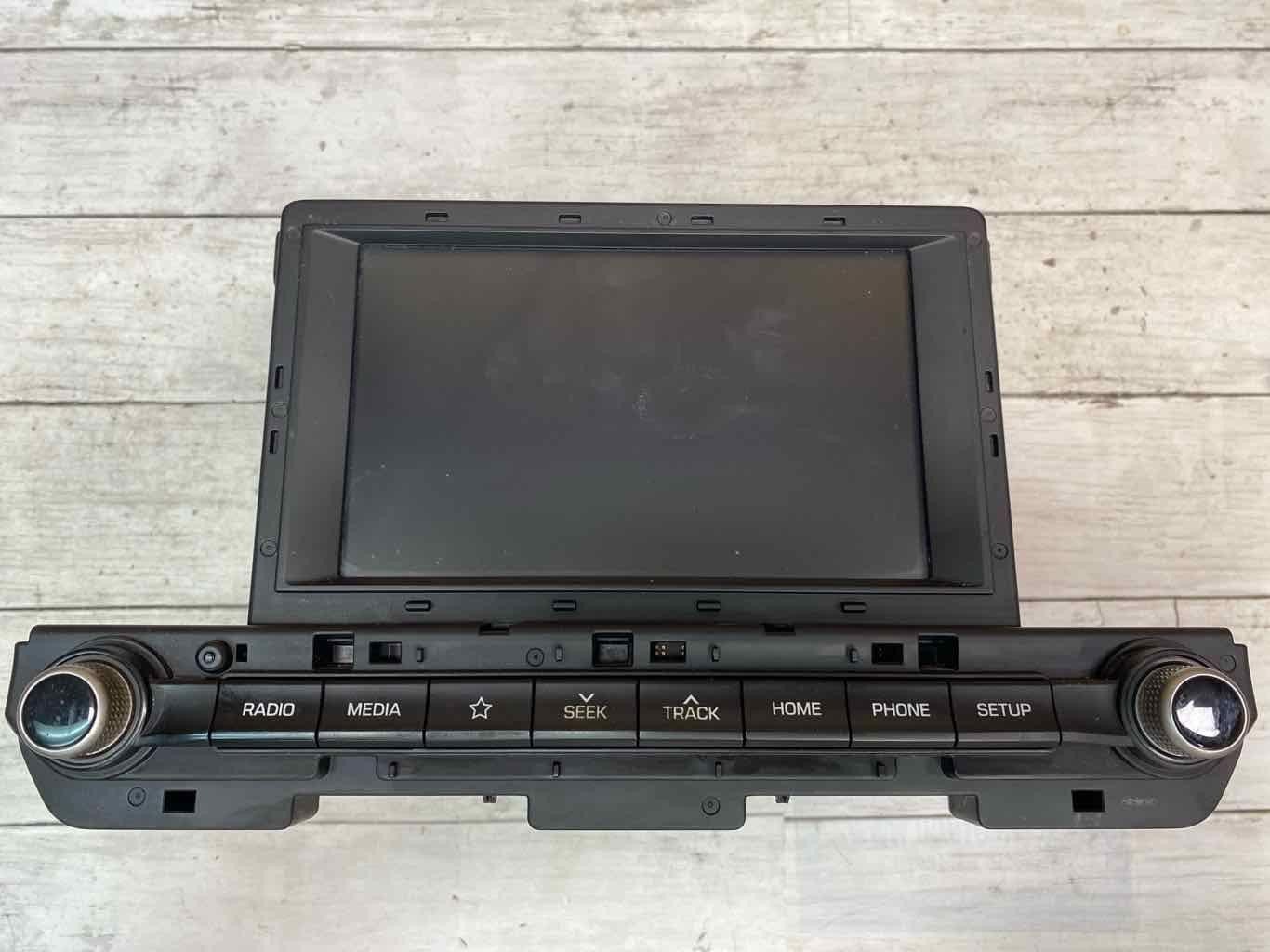 Hyundai Elantra radio am fm 19 20 display & receiver sed 7.0″ 96160F2UC0SSH OEM