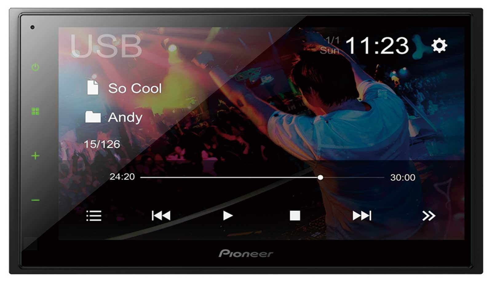 Pioneer USB Bluetooth DAB 2DIN MP3 Car Stereo for Nissan 350Z Roadster 02-05