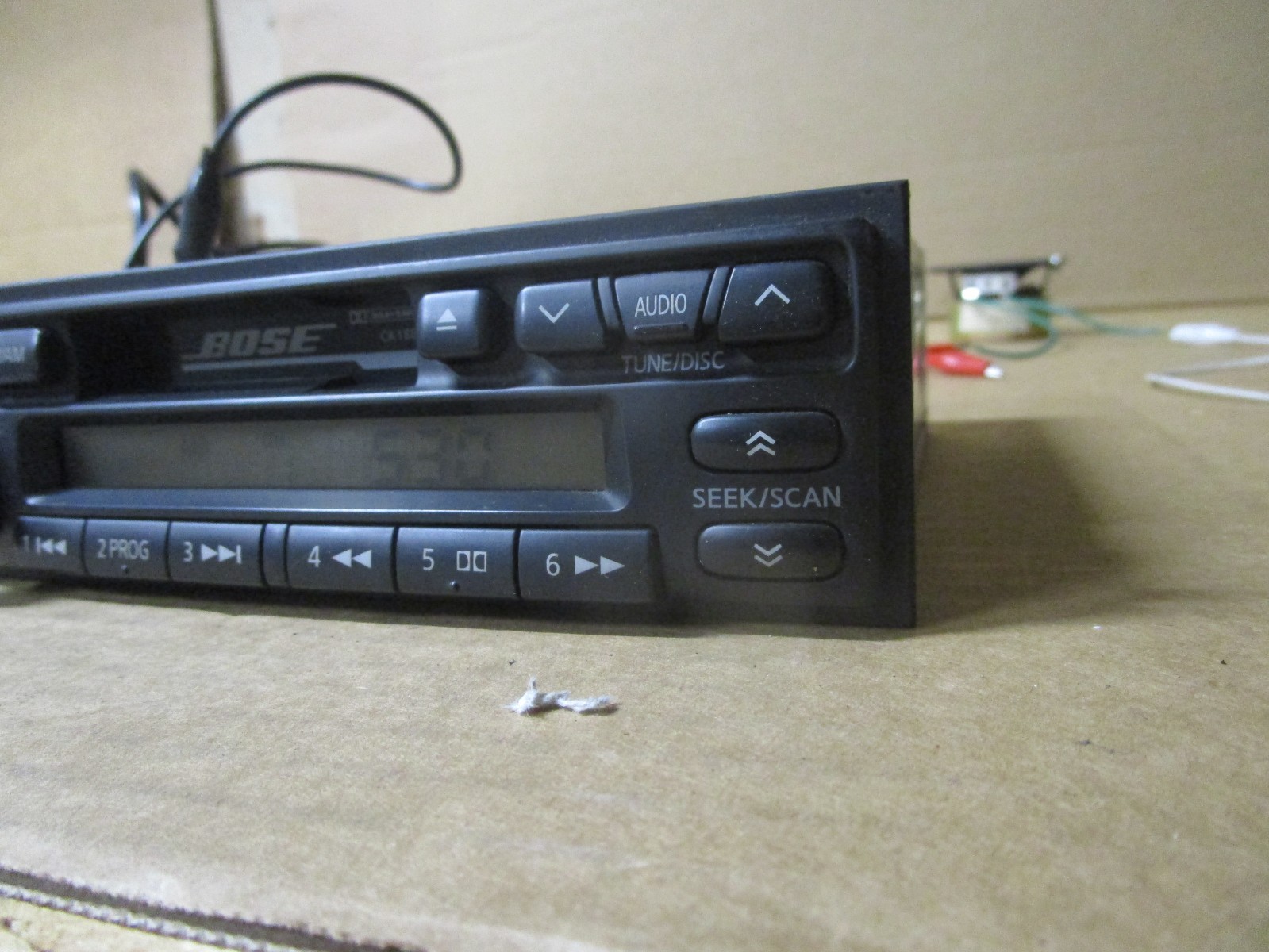 01 Nissan Pathfinder Bose Radio Stereo Cassette Player Receiver AMFM PN-1710n
