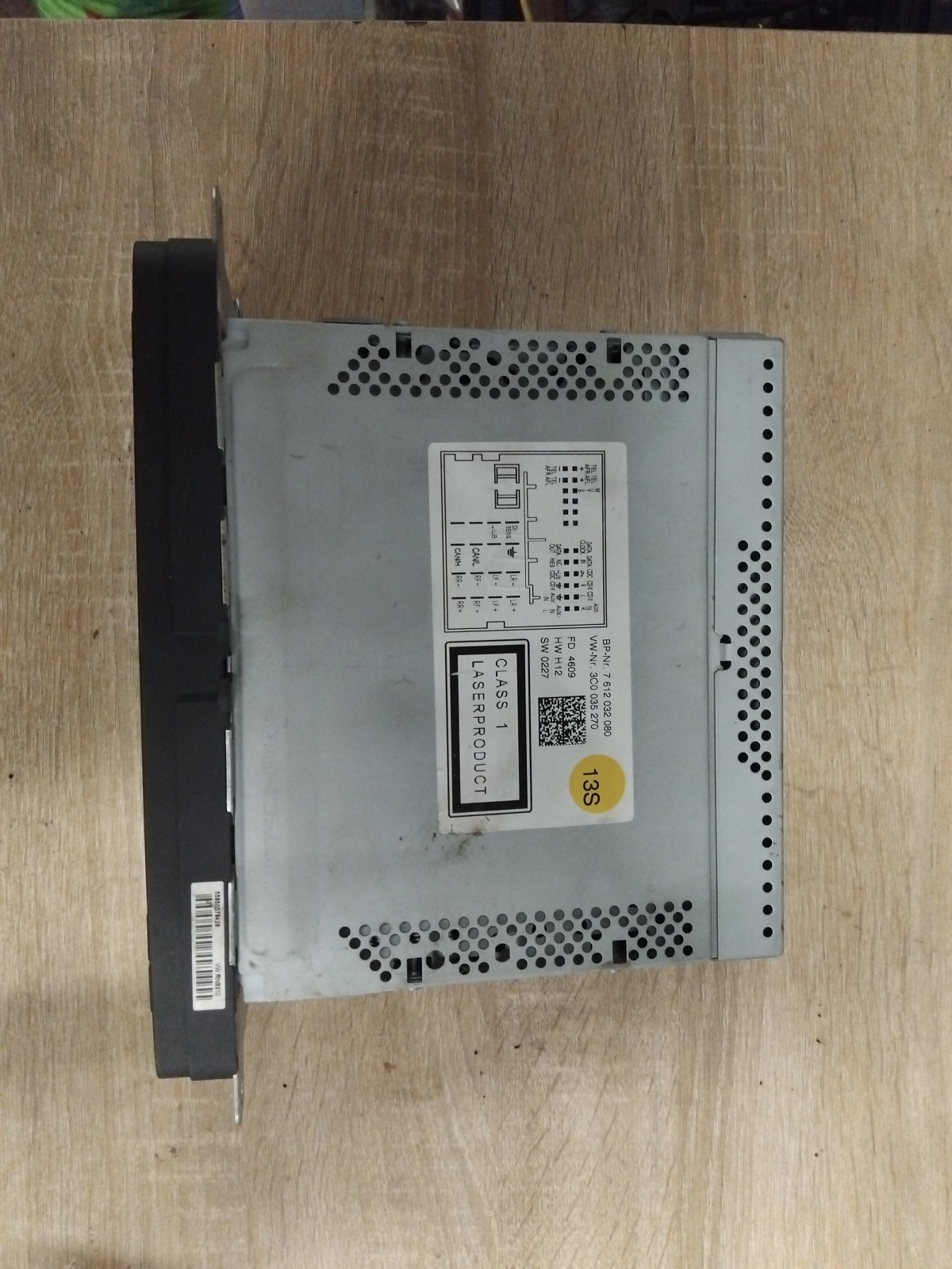 Volkswagen Passat B6 2009 Stereo/Radio/Sat Nav/CD Player 3C0035270 – GS #A31