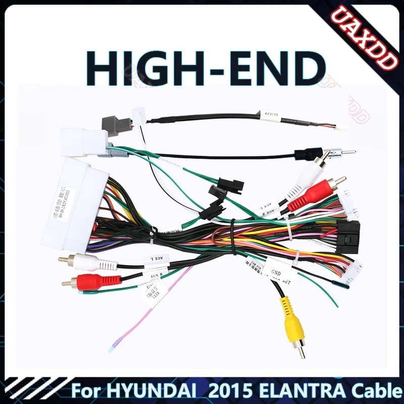 Car Radio Fascia Frame For Hyundai Elantra 2015-2019 9 Inch Double Din