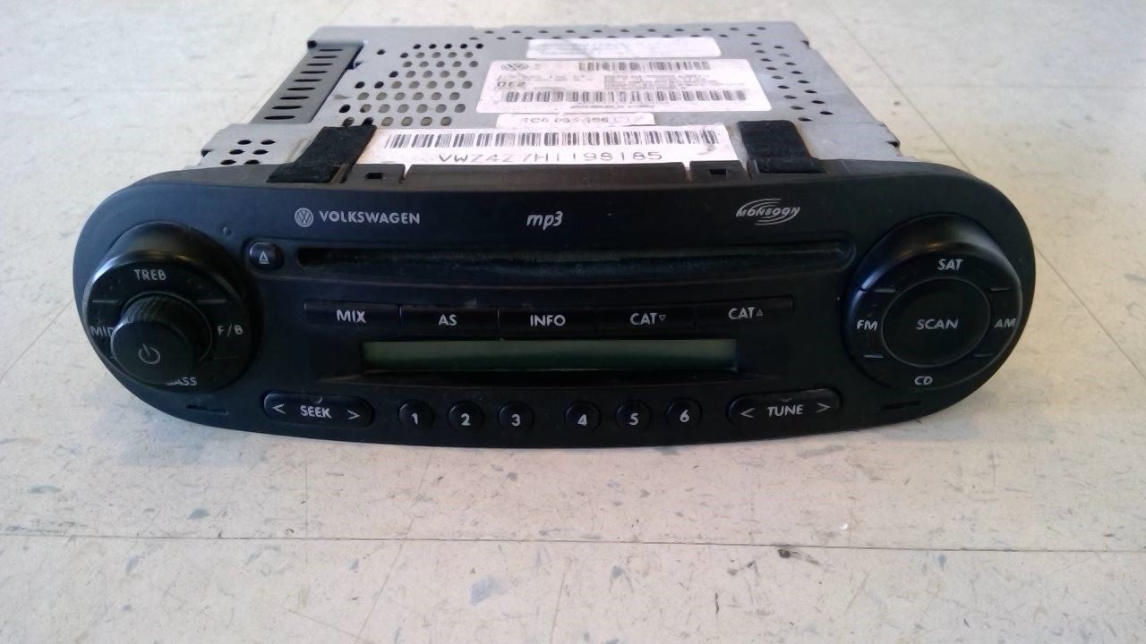 Radio Receiver AM FM Stereo CD Mansoon Fits 08-10 BEETLE 104569