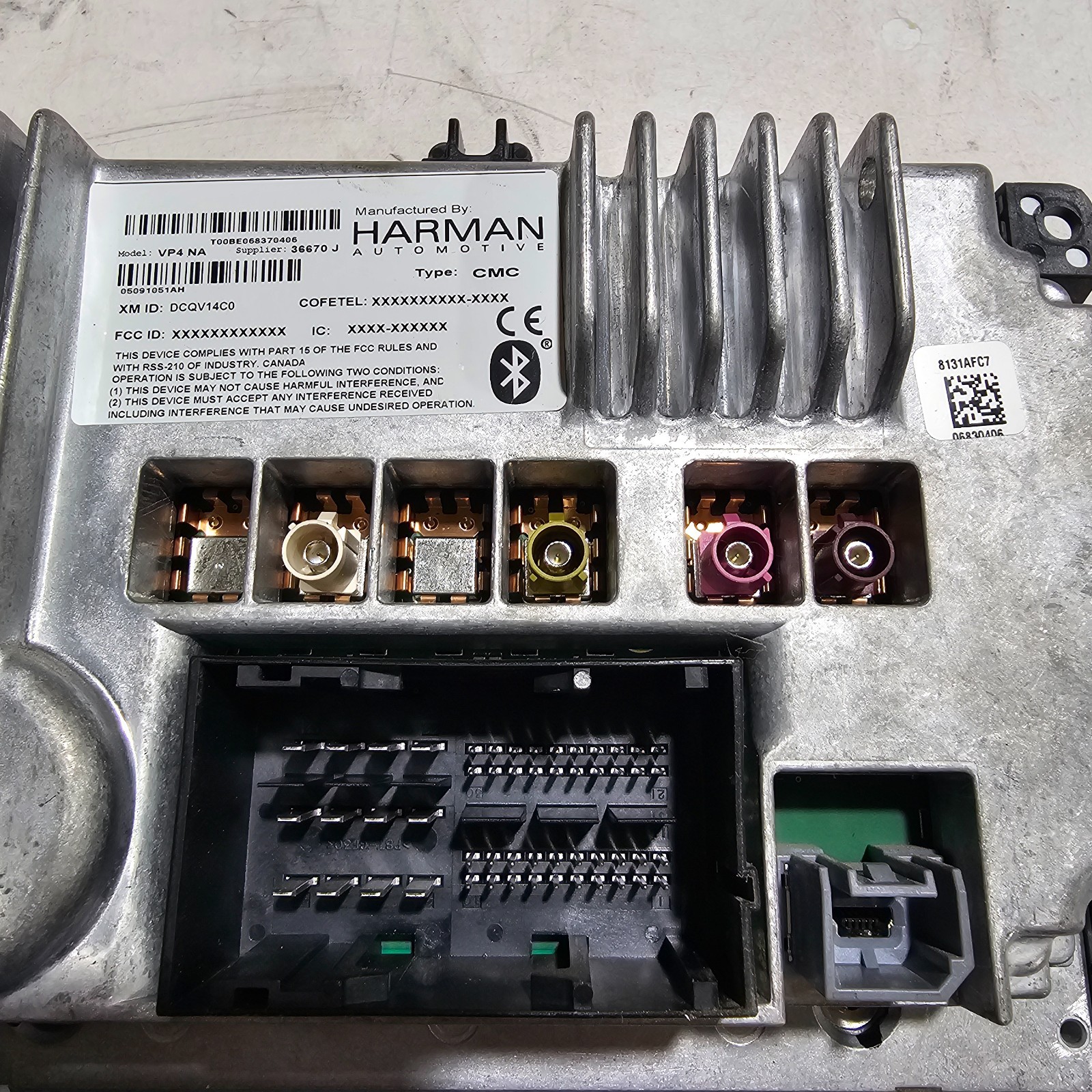 13-16 Dodge Ram 1500 8.4″ VP4 RA4 Navigation Radio Player Screen OEM 05091051AH