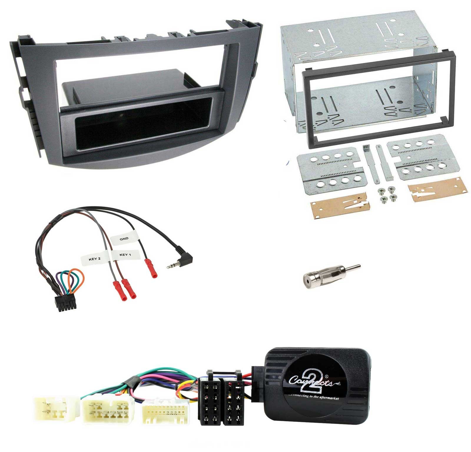 Pioneer Bluetooth Steering Wheel DAB 2DIN USB CD Car Stereo for Toyota RAV 4 2006-2011