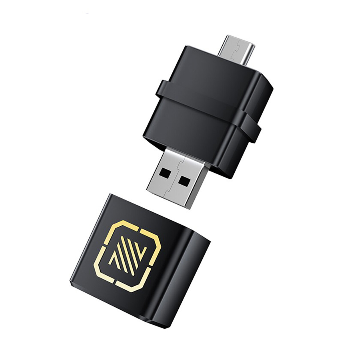 2 in 1 Wireless Apple Carplay Android Auto Adapter Mini USB & Type-C Dongle Box~