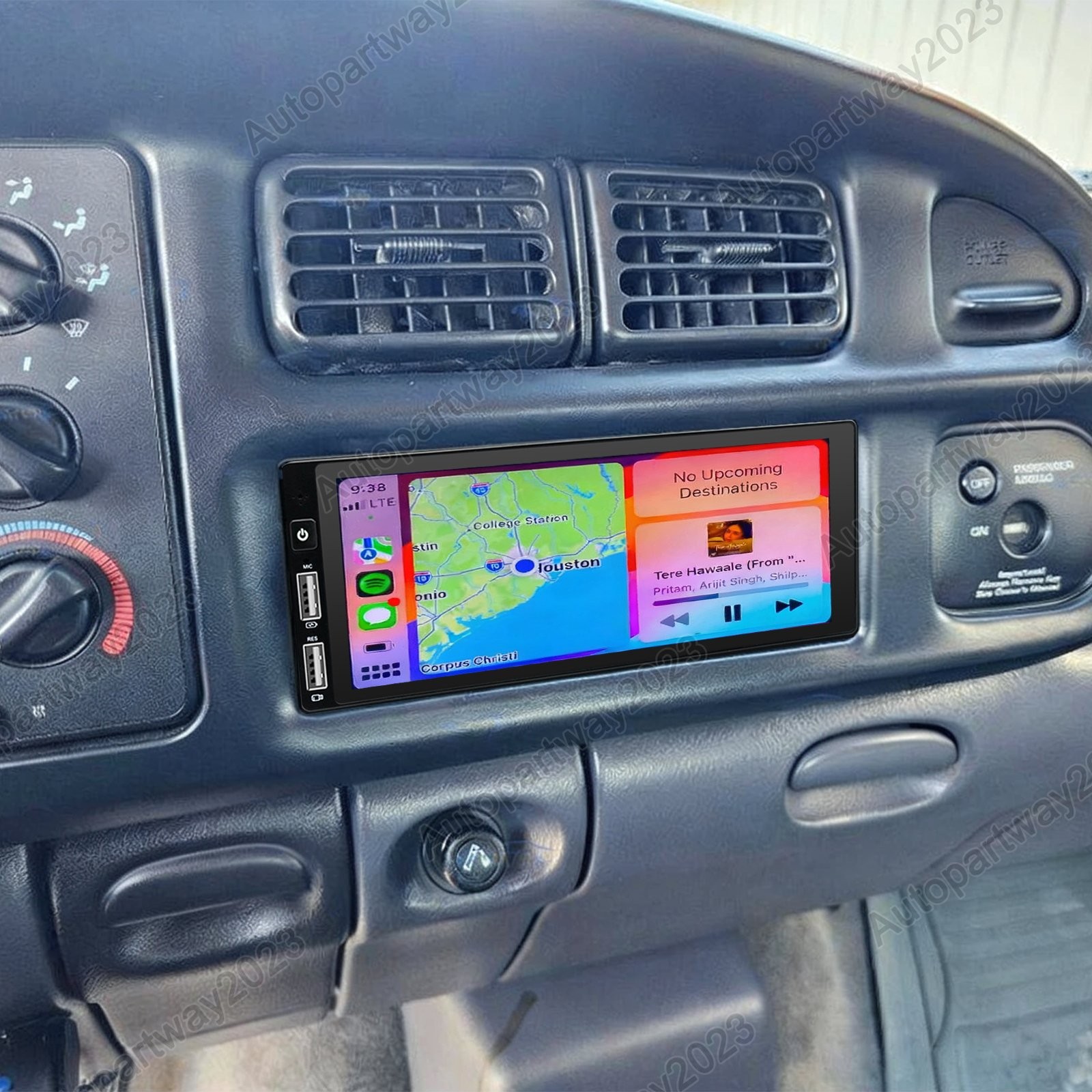 6.8″ For 1997-2002 Dodge Ram Pickup 2500 3500 Car Radio Stereo Wireless Carplay