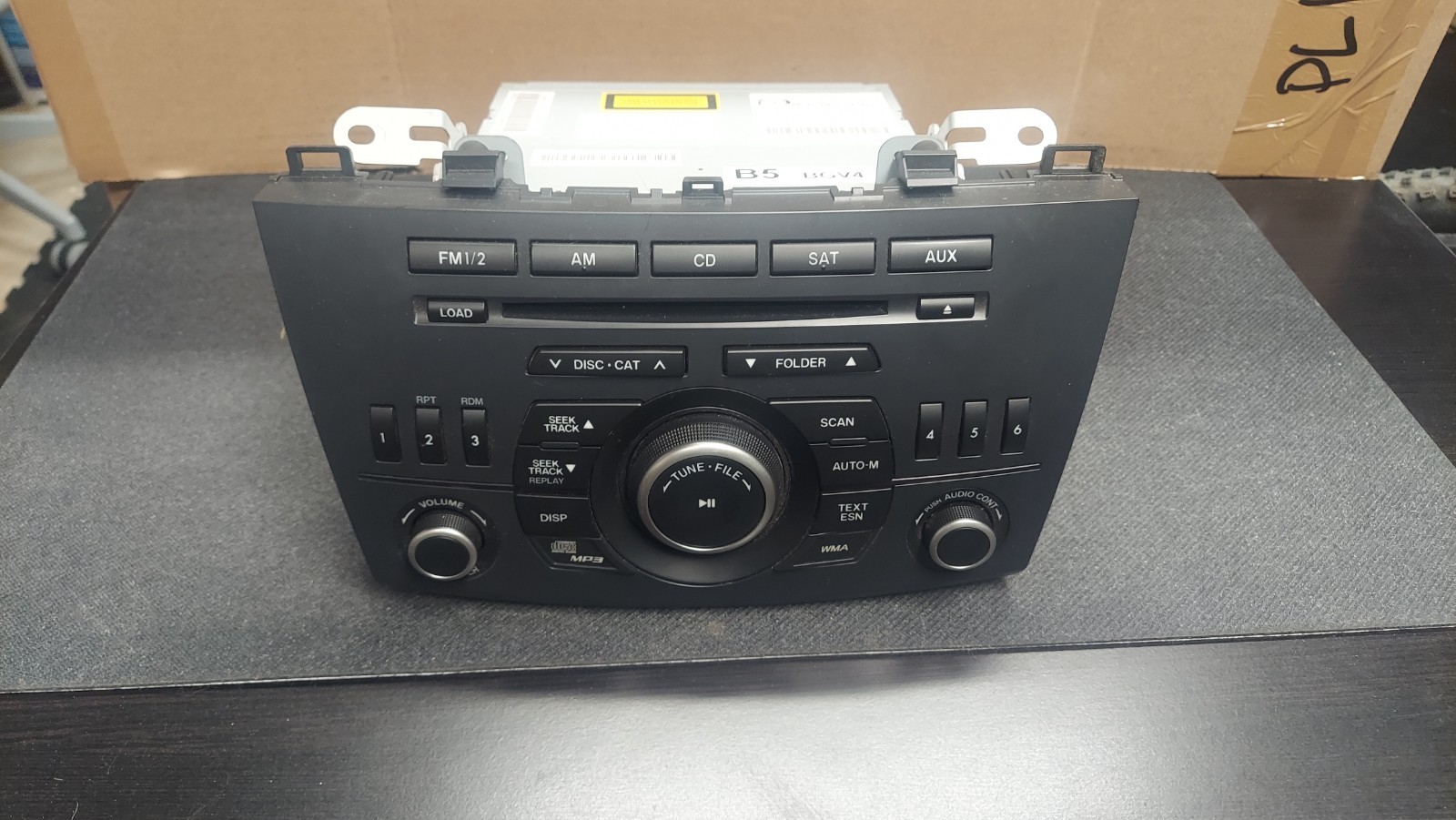 2010-2013 Mazda 3 Models Oem Sterio Radio CD Player W/ Bluetooth