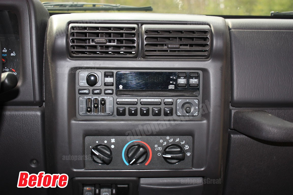 9“ GPS Radio For Jeep Wrangler TJ 1997 1998 1999–02 Car Stereo 2+32G Carplay CAM