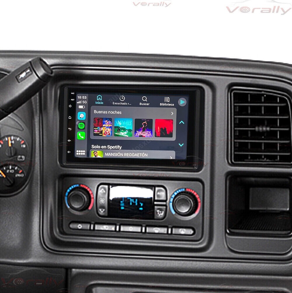 For 2003-2006 Chevrolet Silverado Tahoe Apple Carplay Car Radio Stereo Android15