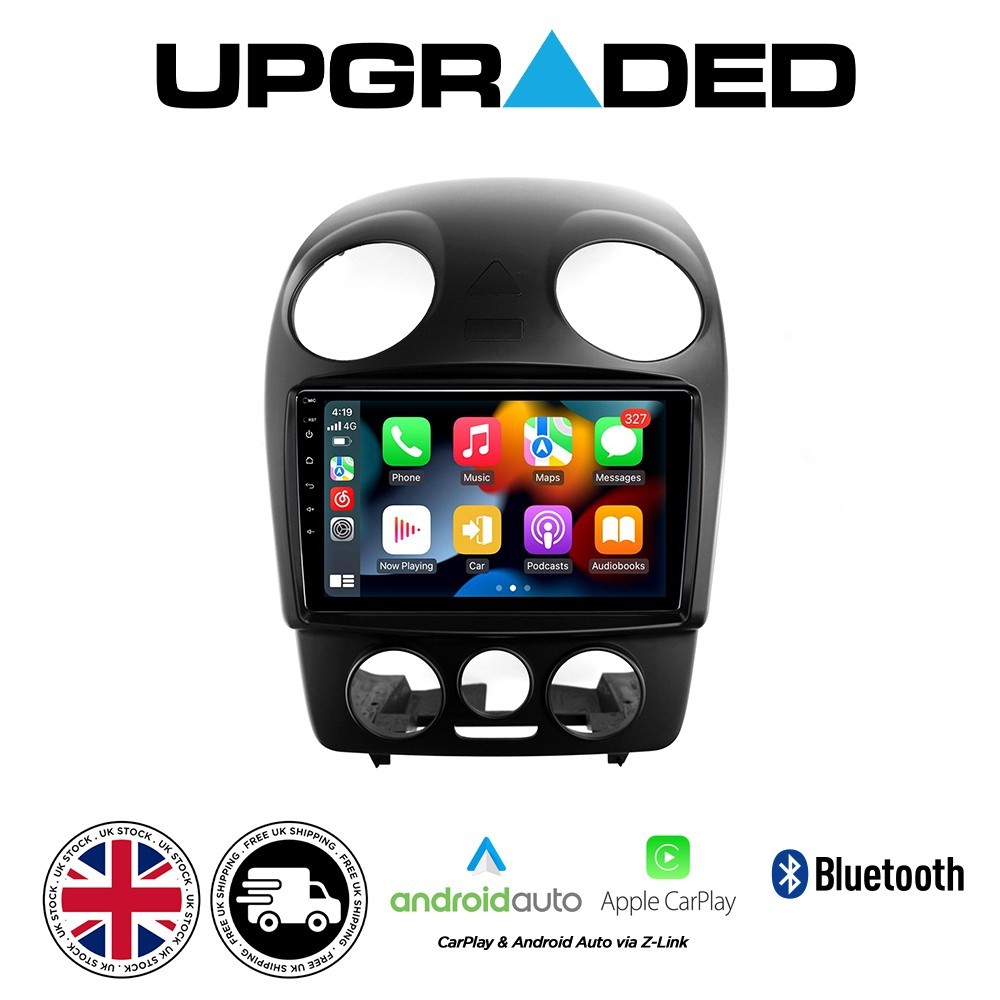 UPGRADED VW Beetle 2004-2010 9 inch Android Headunit Car Stereo CarPlay
