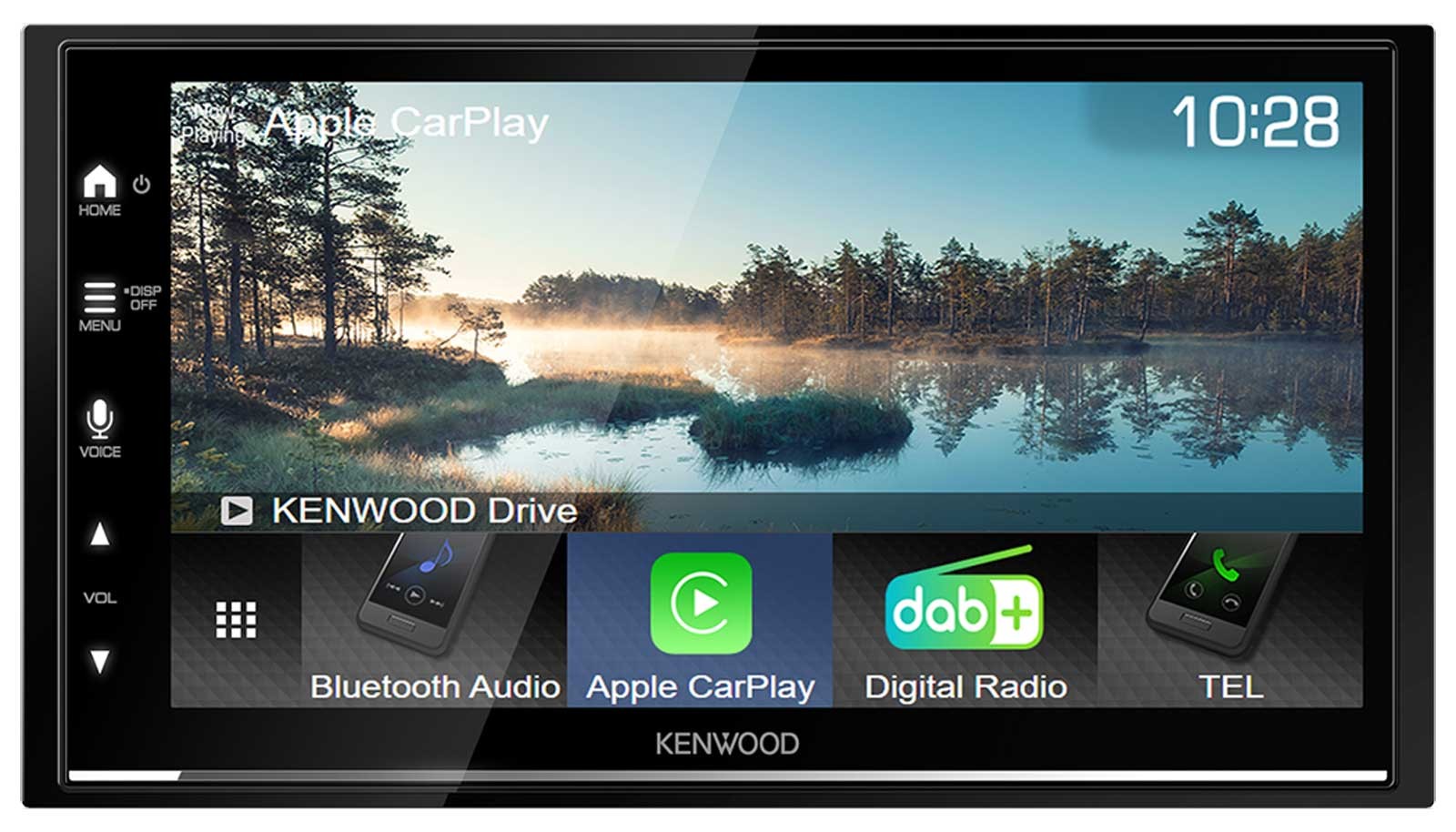 Kenwood DAB USB Bluetooth 2DIN Steering Wheel Car Stereo for Mercedes CLK A209 C209 2004