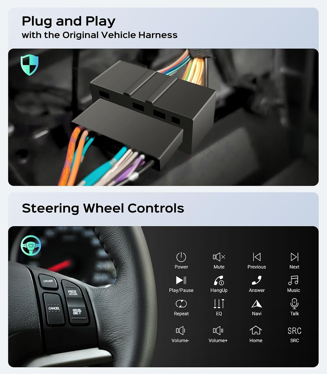 *NEW* Honda CR-V 2006-2011 Stereo Wireless CarPlay & Android Auto 9-inch 2+64G