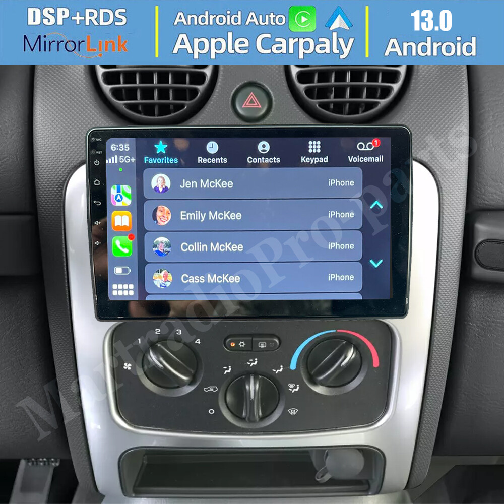 For 2002 2003 04 05 06 07 Jeep Liberty Android 13 CarPlay Car Stereo Radio GPS
