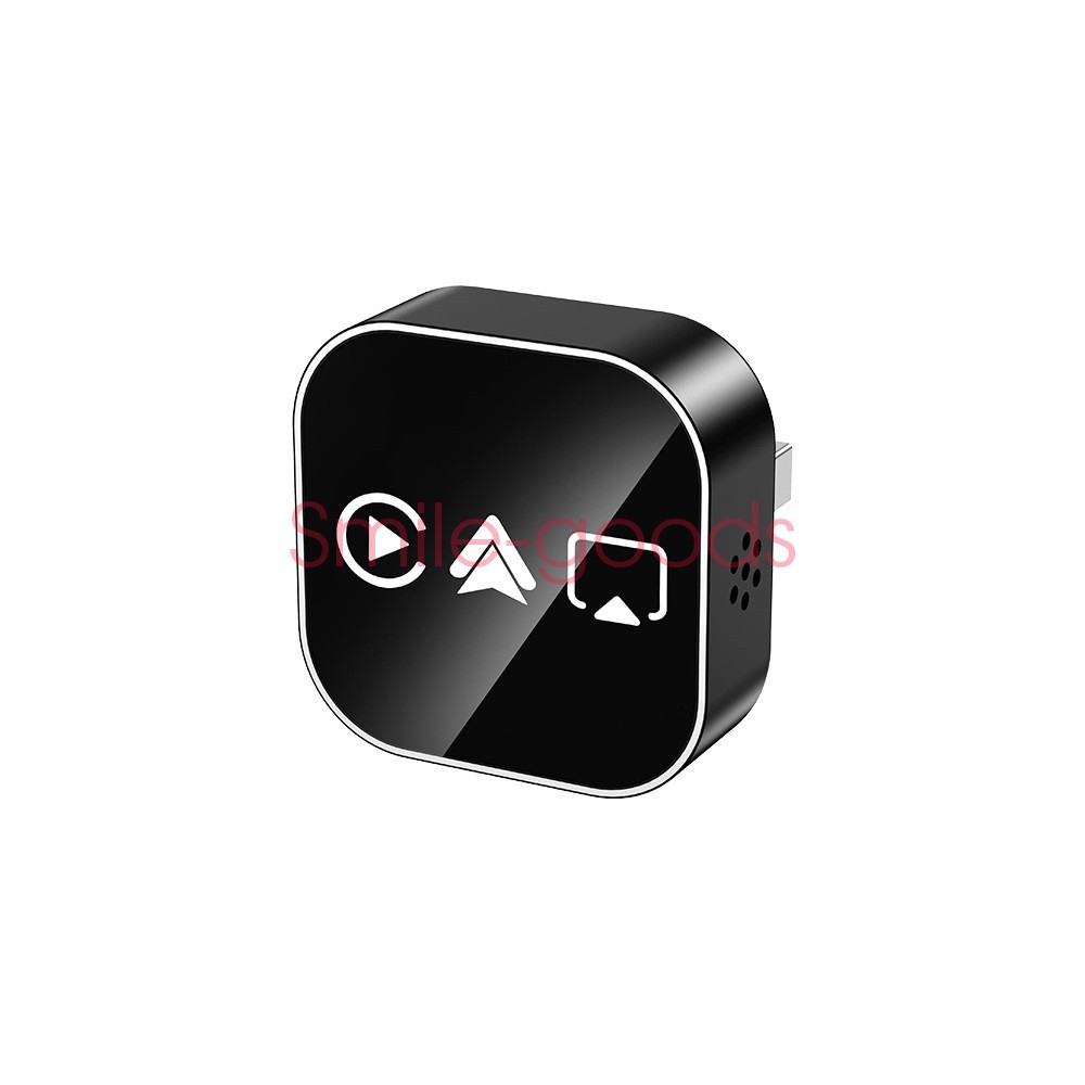 4in1 Wired to Wireless CarPlay Adapter for Apple iPhone Android Mirror Link