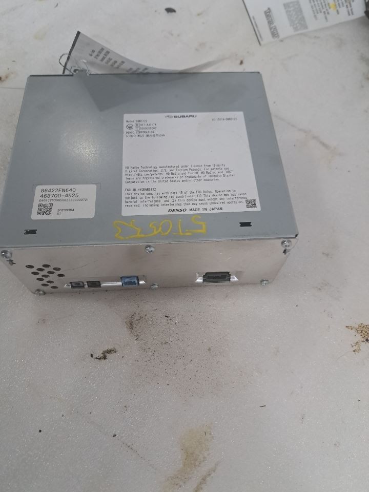 2024 Crosstrek Stereo Radio Receiver,86422fn640 Sku#4202888
