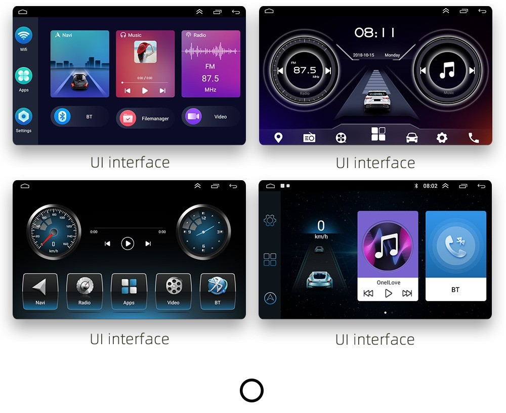 For Volkswagen VW Golf Polo Passa 9inch Car Radio Wireless CarPlay Android Auto