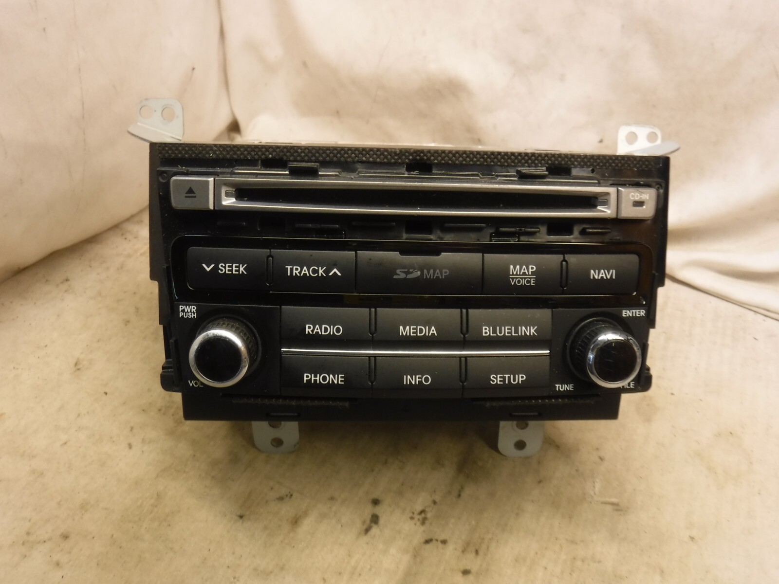 15 16 17 Hyundai Azera Gps Navigation Radio Cd 96560-3V530VD4 JPA39