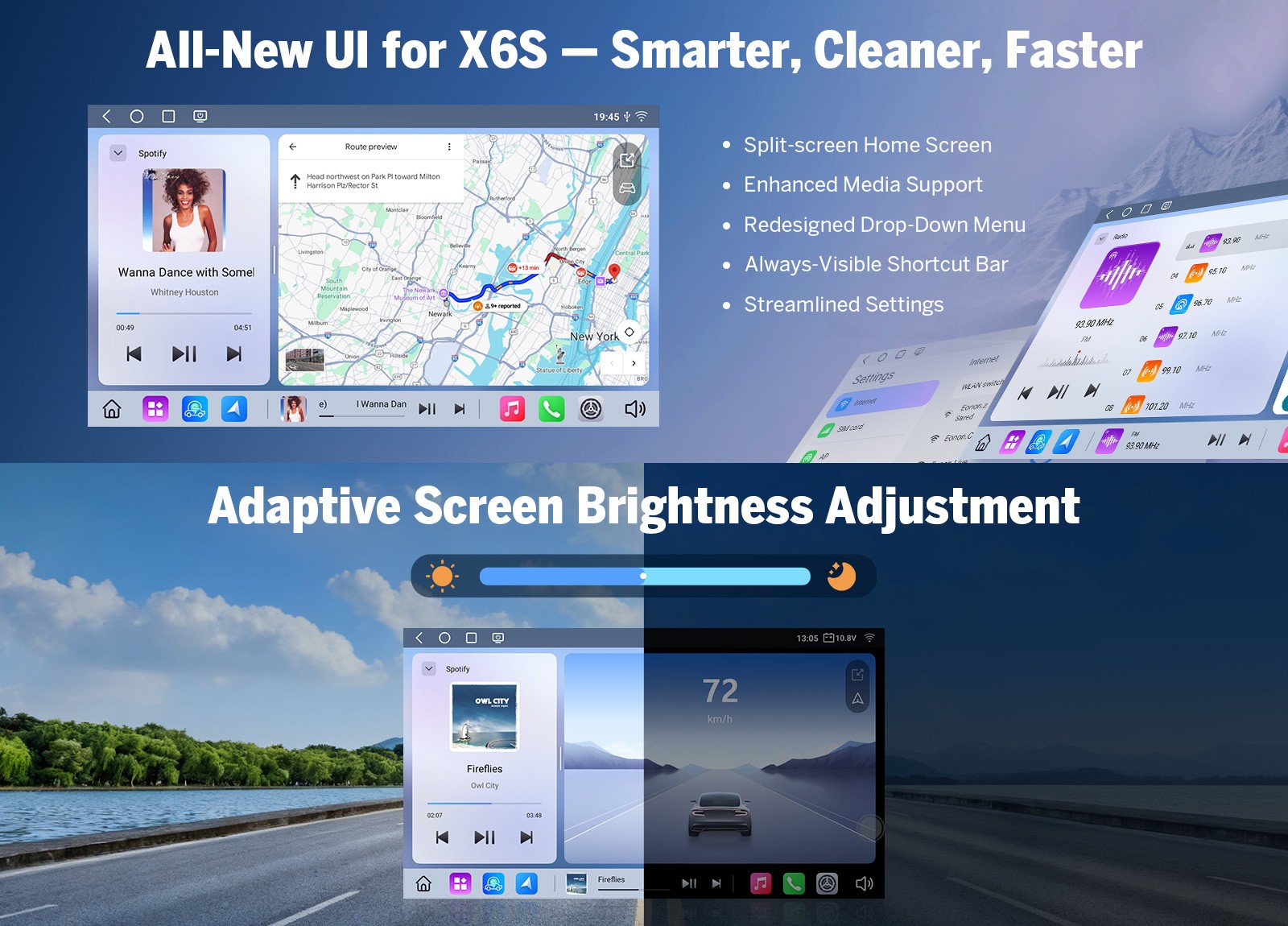 Eonon VWX6S PRO Android 13 Head Unit 8+128 9″ QLED DSP CarPlay for VW Jetta Golf
