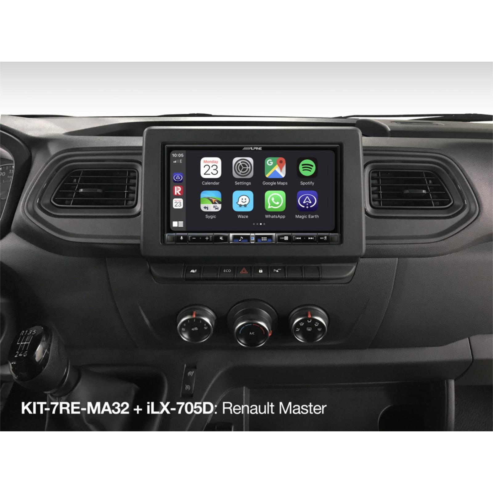 Alpine ILX-705D Apple CarPlay Android Auto DAB Radio Bluetooth 7″ Car Stereo