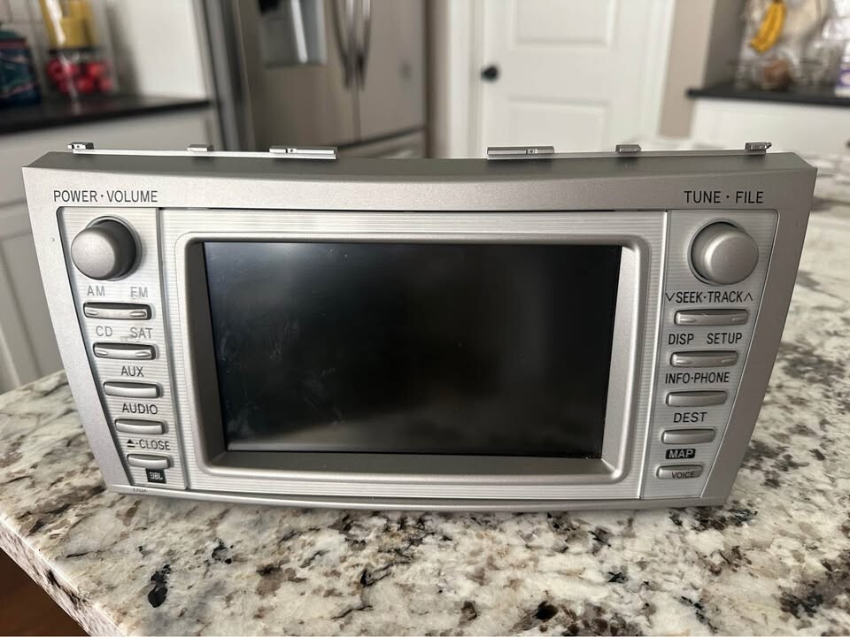 Toyota Camry Stock JBL Navigation Stereo