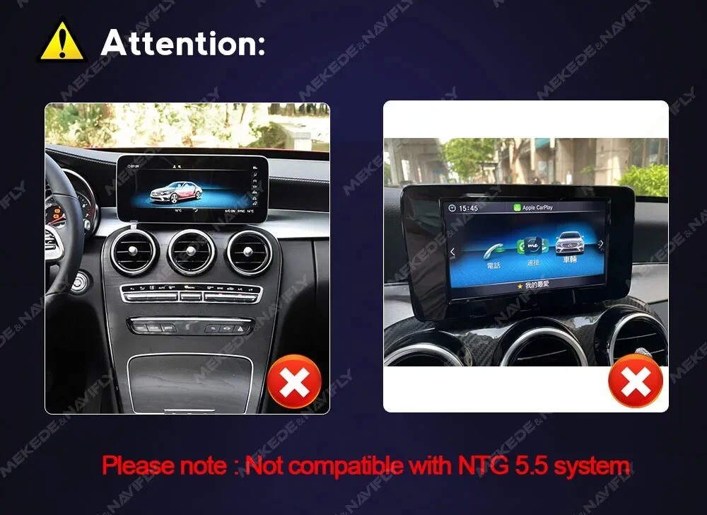 12.3″ 128GB Carplay For Mercedes-Benz A/GLA/CLA-Class C117 W176 X156 Car Stereo