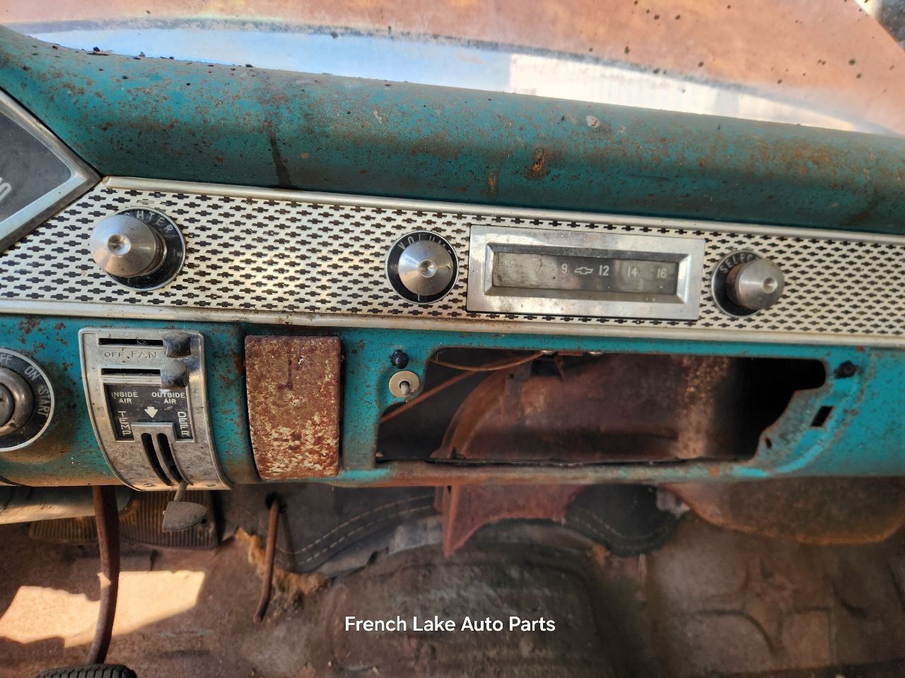 AM Radio Untested Fits 1955 BEL AIR 1262402